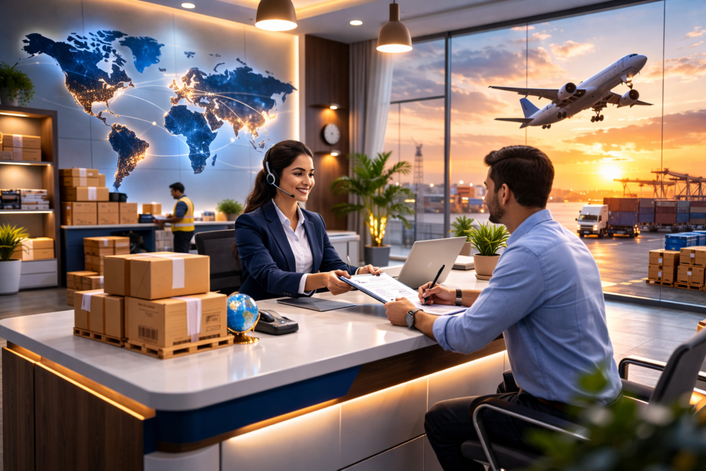 fast cross border parcel service